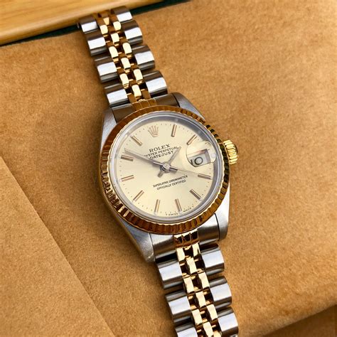 rolex jubilee oyster perpetual datejust two tone ladies automatic watch|rolex oyster steel watch.